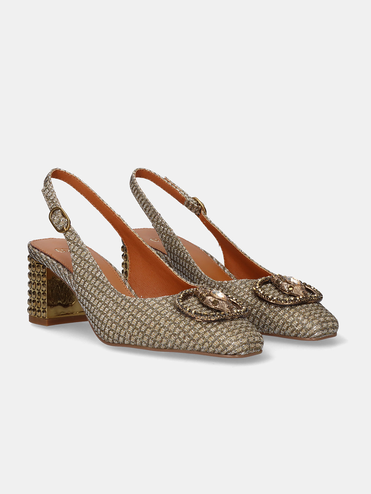 NADINE-310 GLITTER GOLD