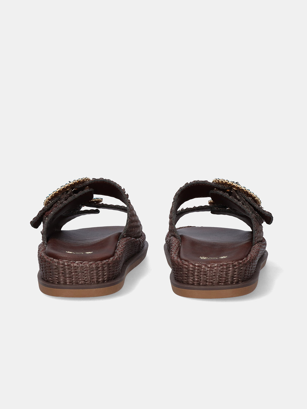 NAPOLI-817 RAFFIA BROWN