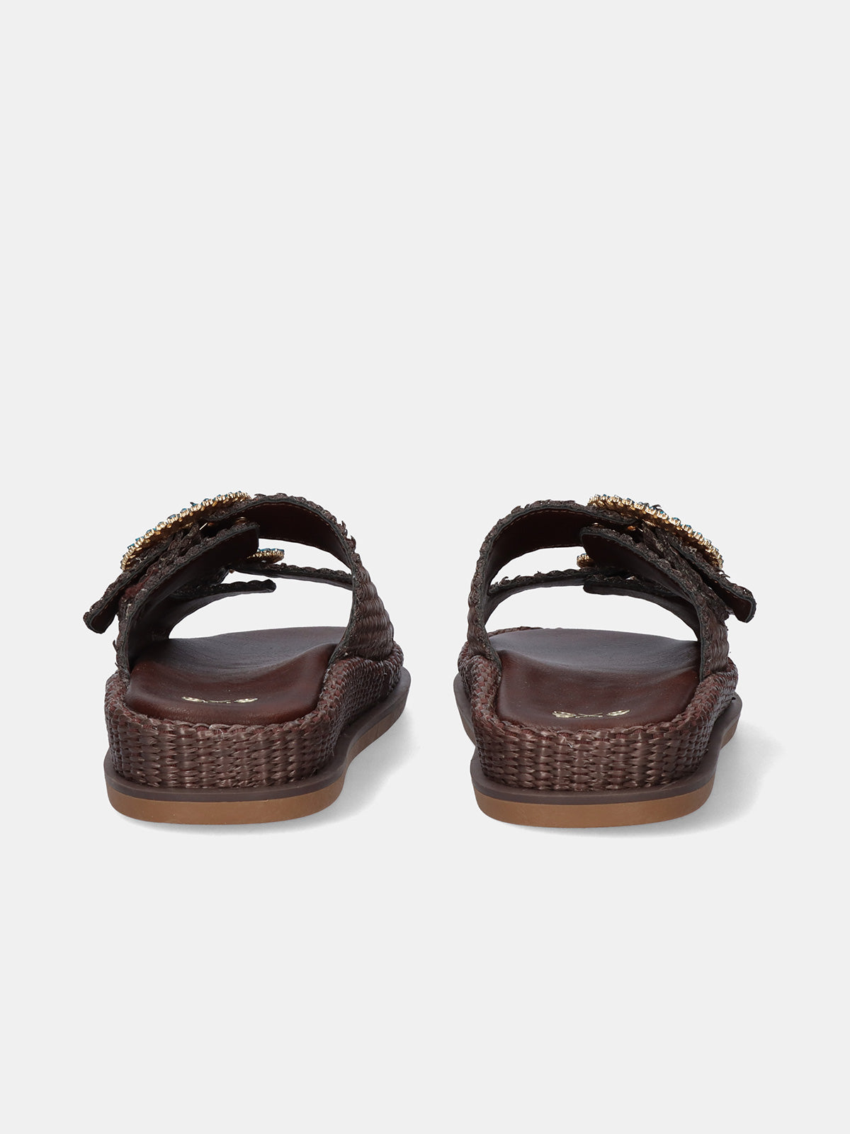 NAPOLI-817 RAFFIA BROWN