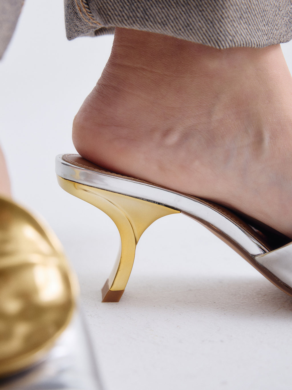 NINA-212 MIRROR SILVER GLD