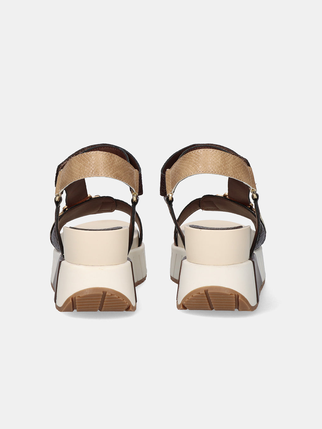 OLIVIA-934 SNAKE BROWN TAN