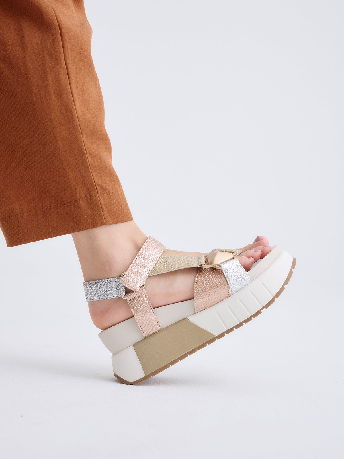 OLIVIA-934 SNAKE GOLD SILVER