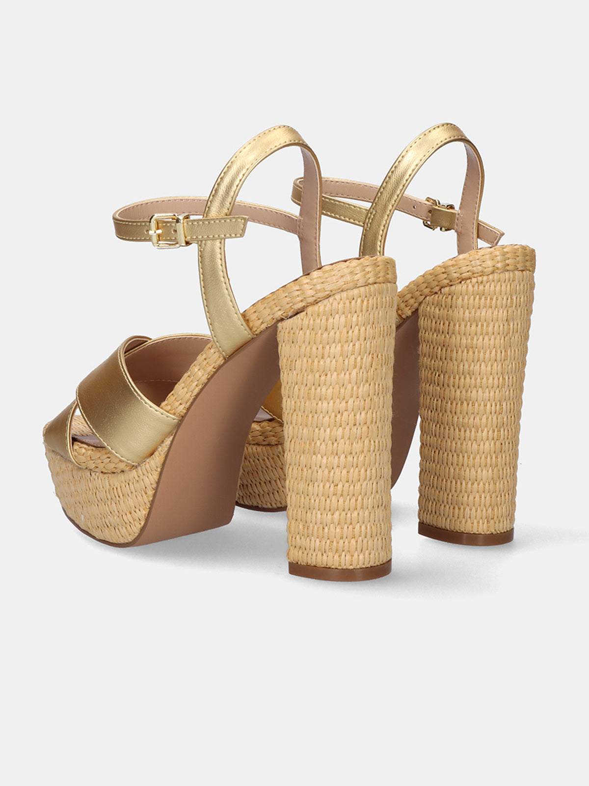 OPHELIA-662 RAFFIA GOLD