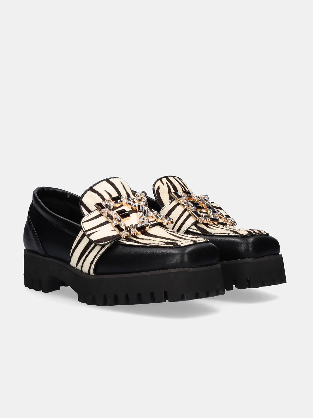 P212-W168T ZEBRA WHITE BLK