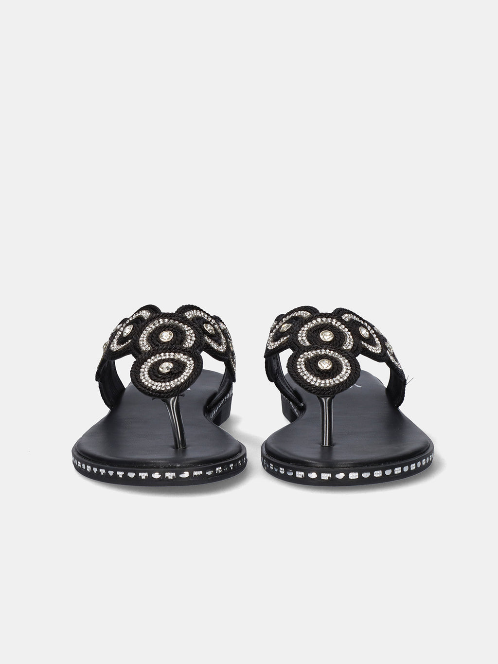 P3376-1 STRASS BLACK