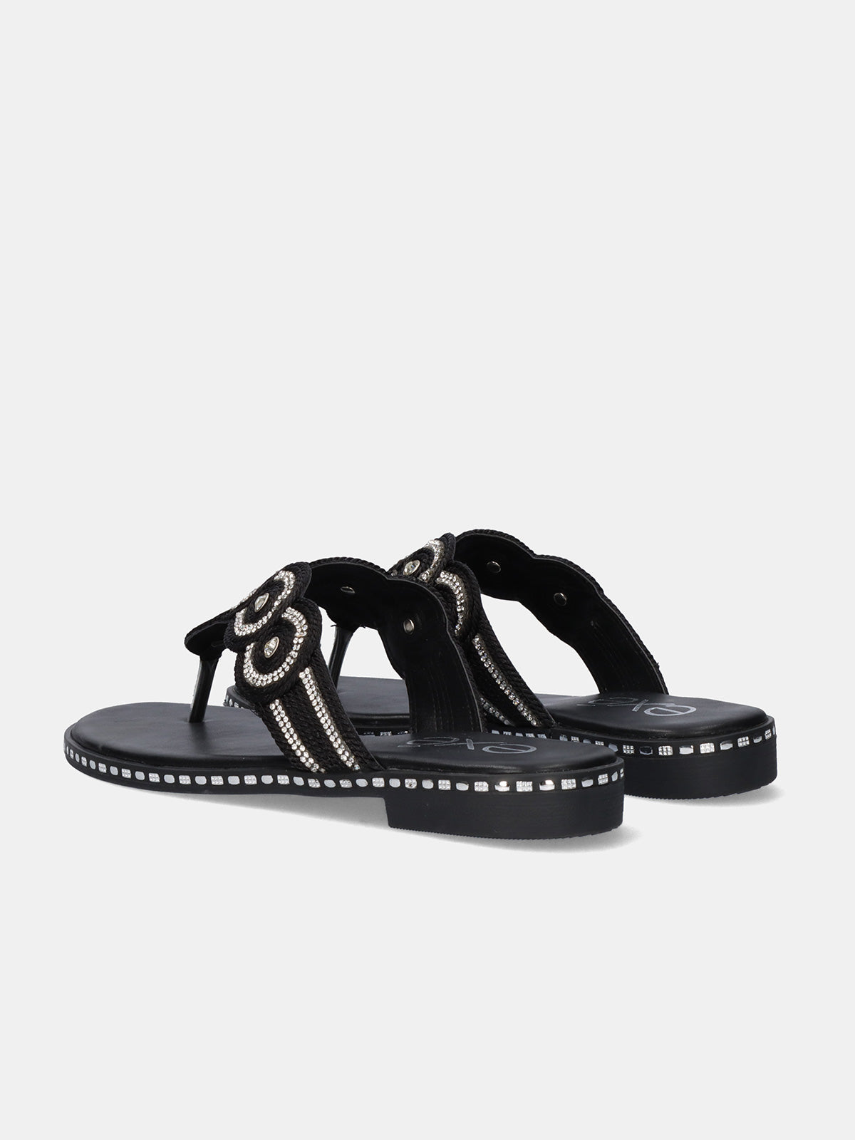 P3376-1 STRASS BLACK