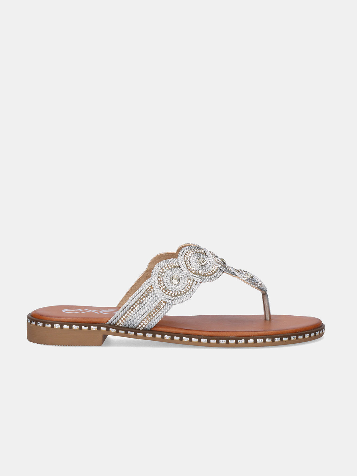 P3376-1 STRASS SILVER