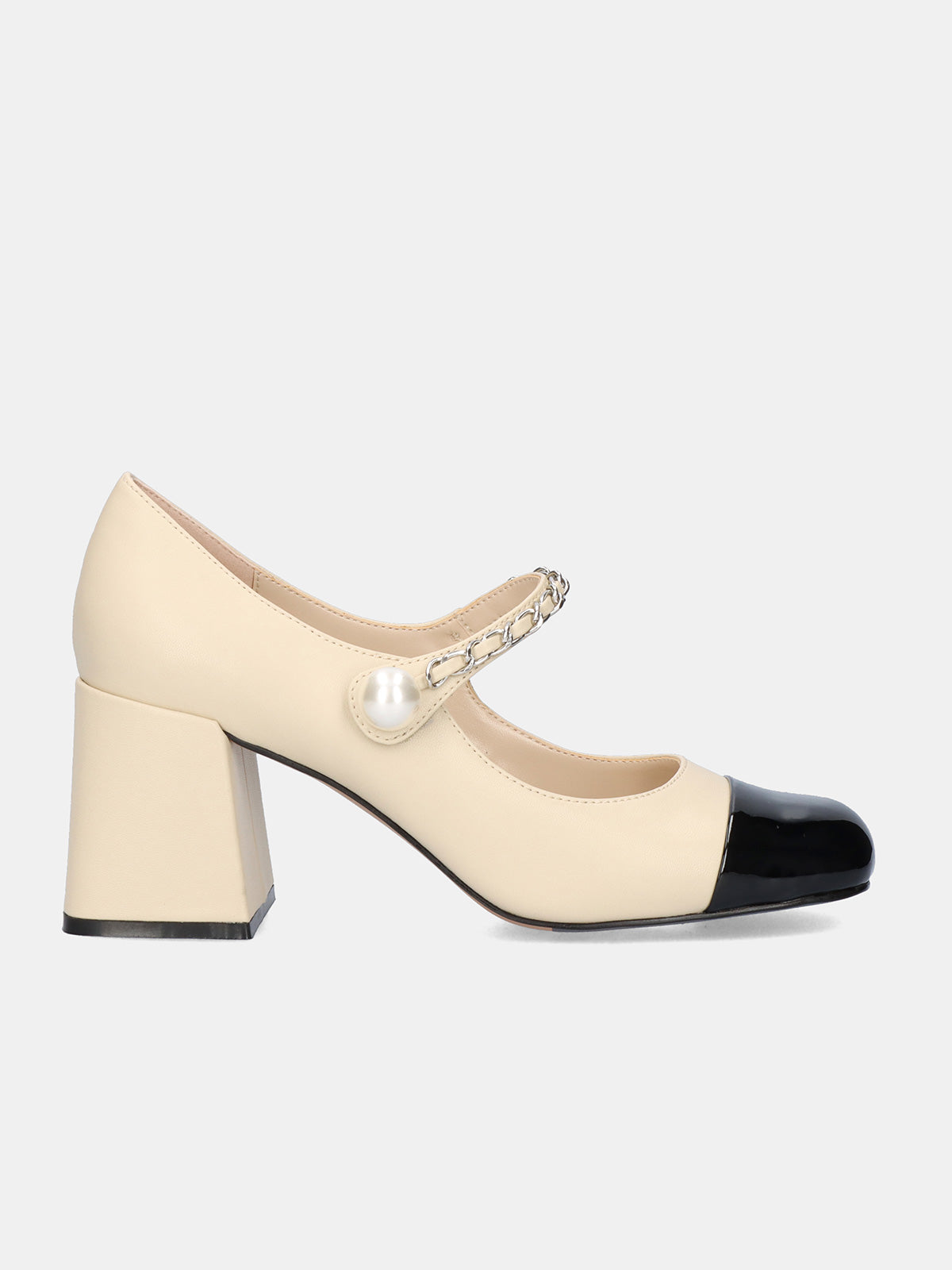 RIMINI-512 PU BEIGE BLK