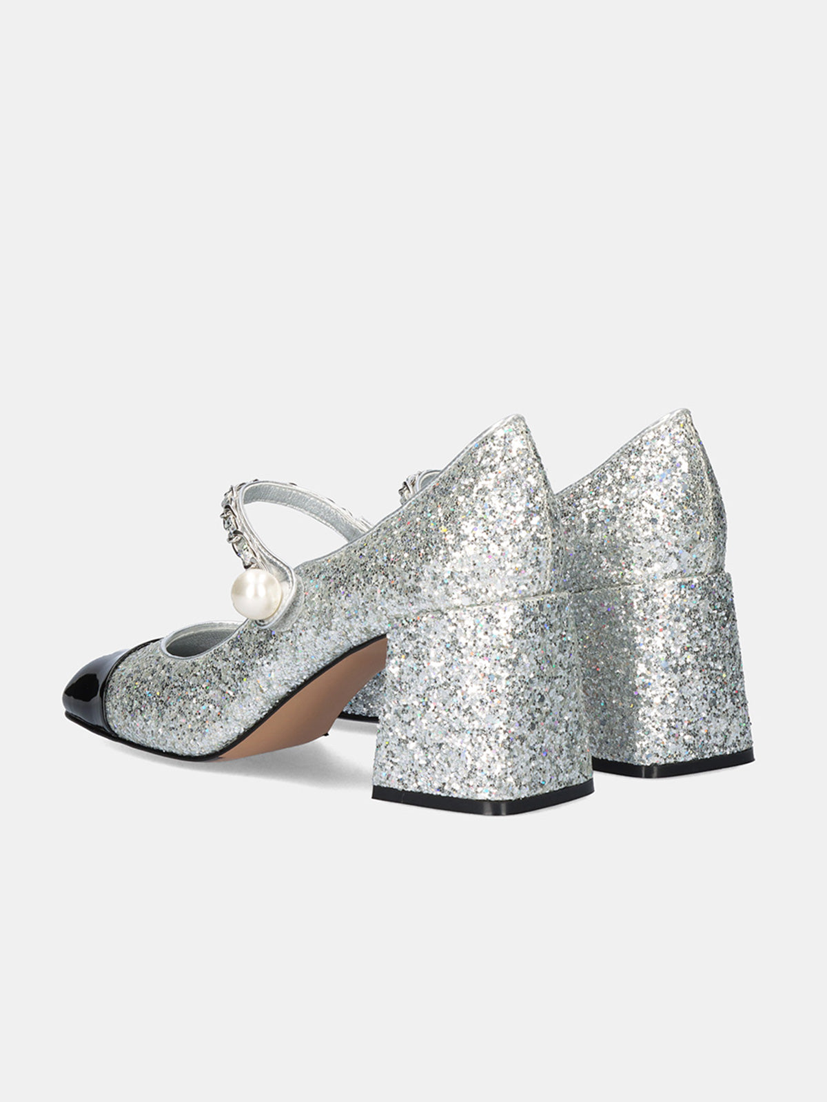 RIMINI-512 GLITTER SILVER