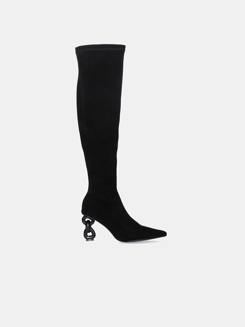 SAMANTHA-442 MICROFIBER BLACK