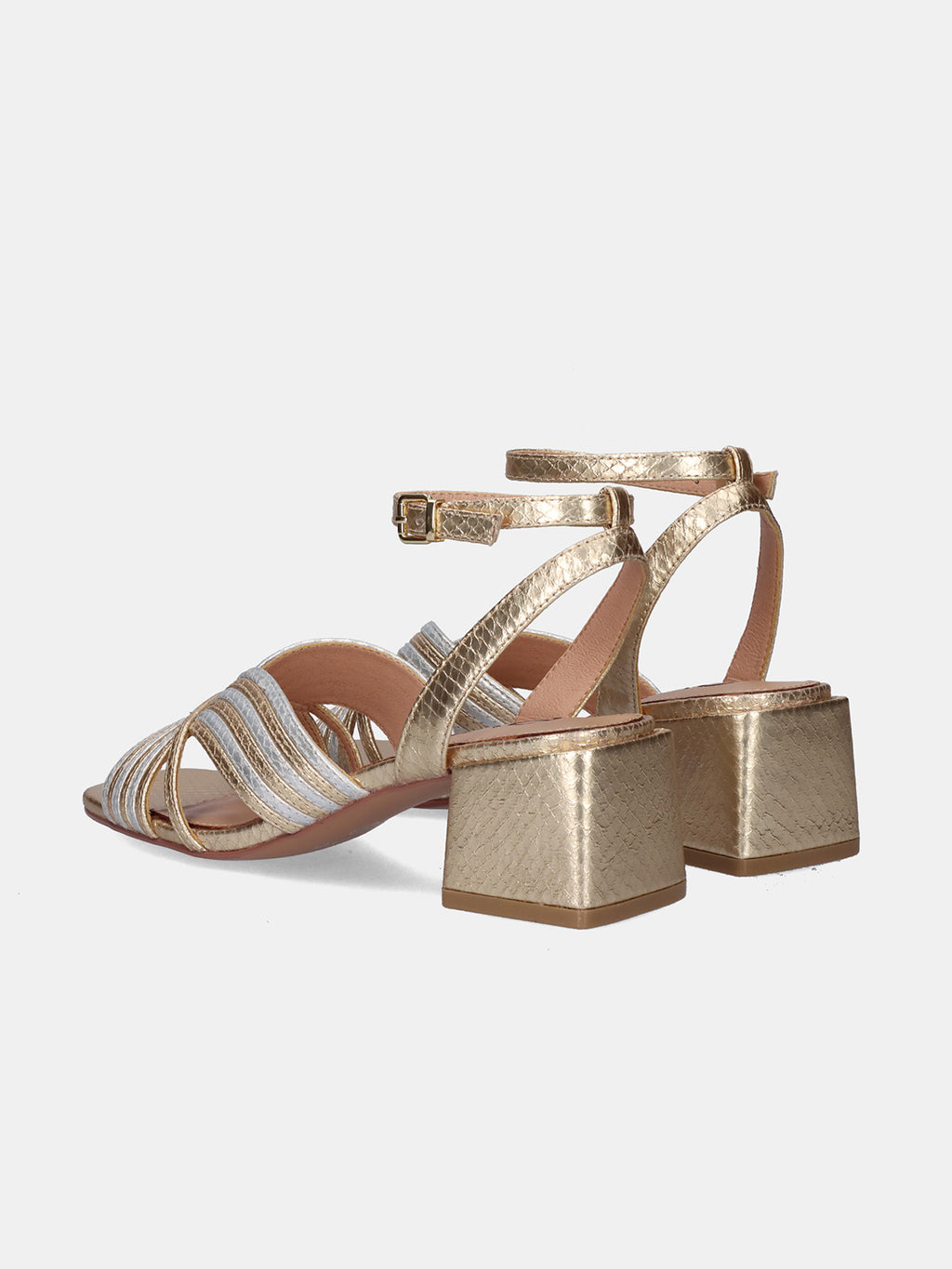 SIDNEY-621 SNAKE GOLD SILV