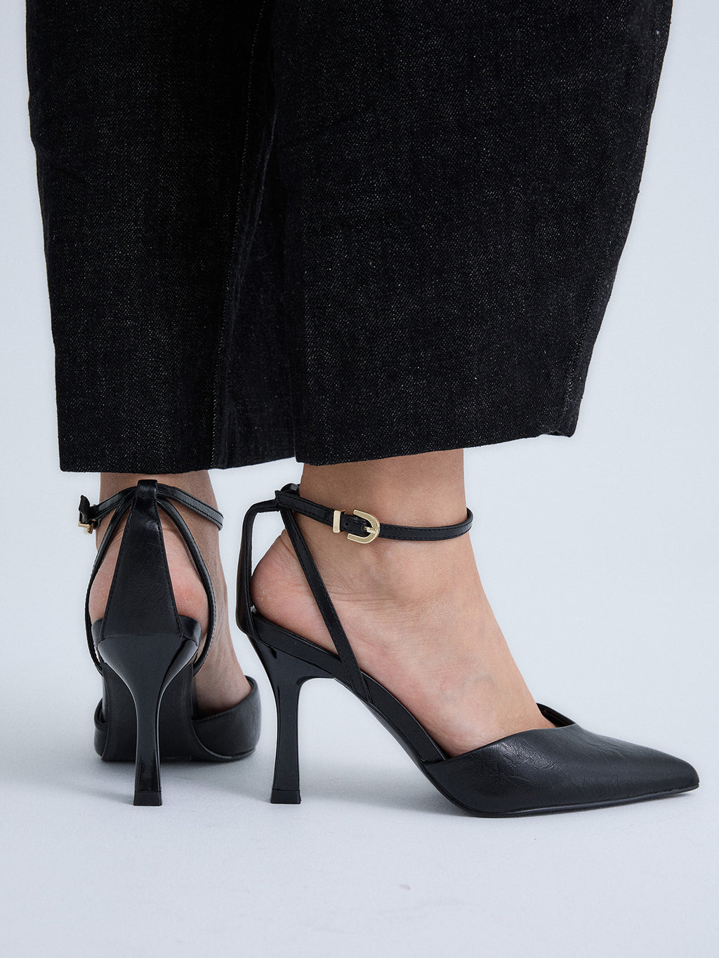 SILVANA-201 PU BLACK