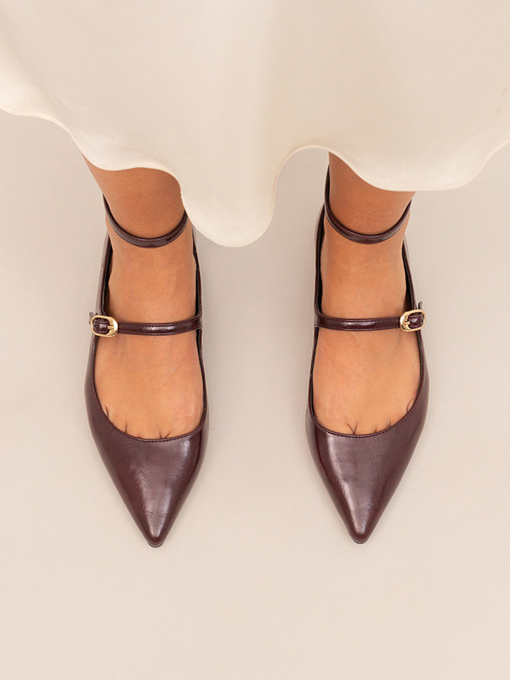 SONIA-835 PU BORDEAUX