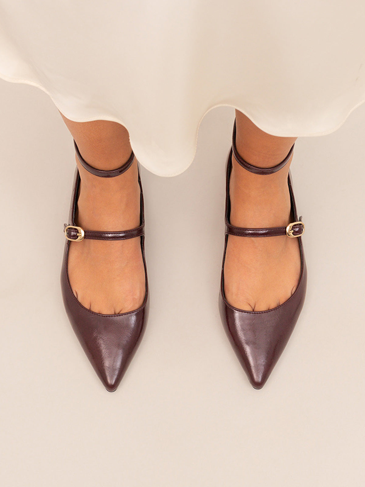 SONIA-835 PU BORDEAUX