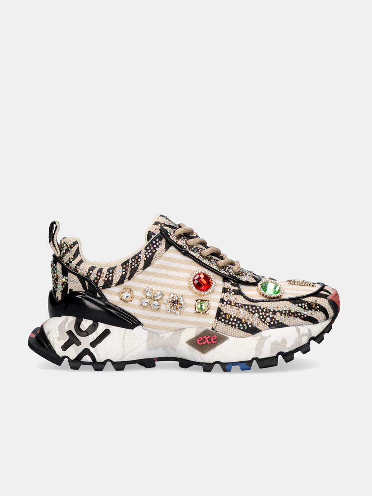 SY24-6 LEATHER BEIGE BLK