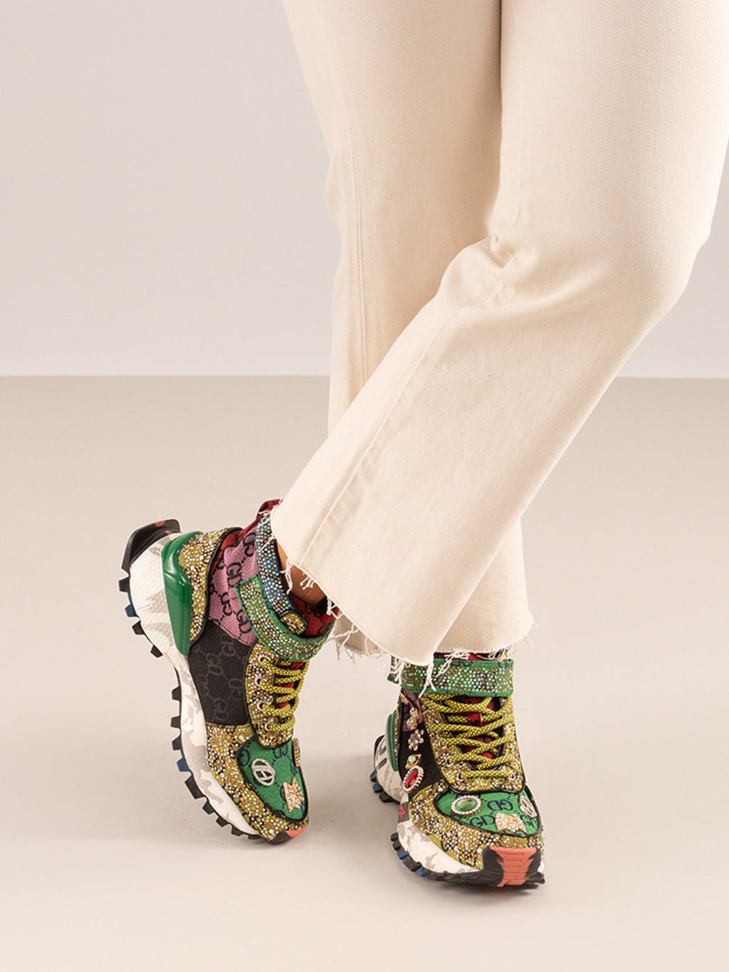 SY24-7 LEATHER GREEN BLK