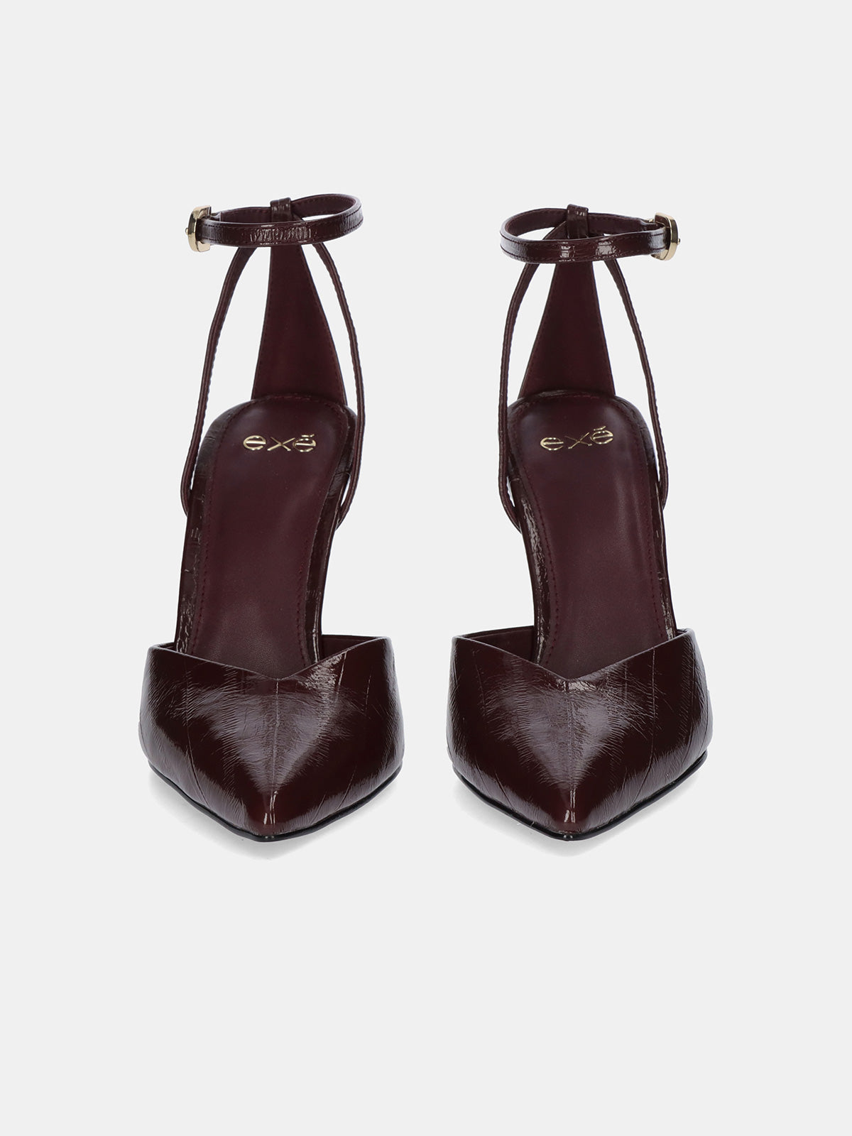 VANESA-125 WRINKLED BORDEAUX