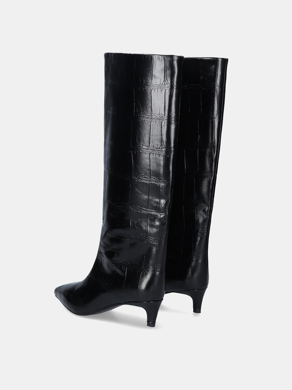W0955-R7978 CROCO BLACK