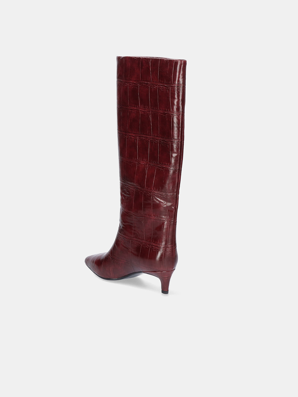 W0955-R7978 CROCO BORDEAUX