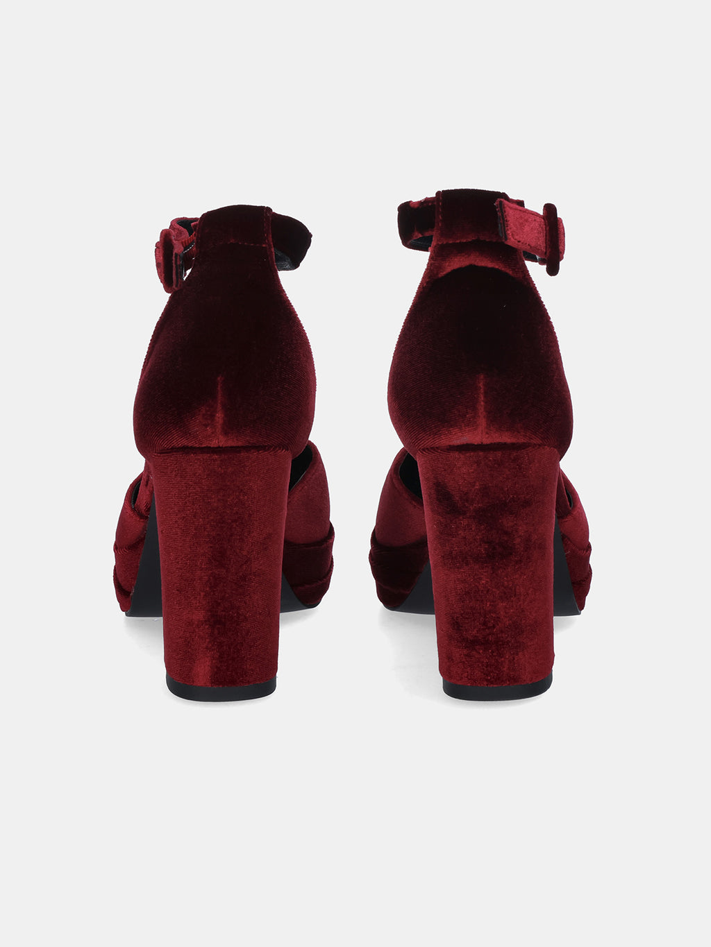 W2993-R5523 VELVET BORDEAUX
