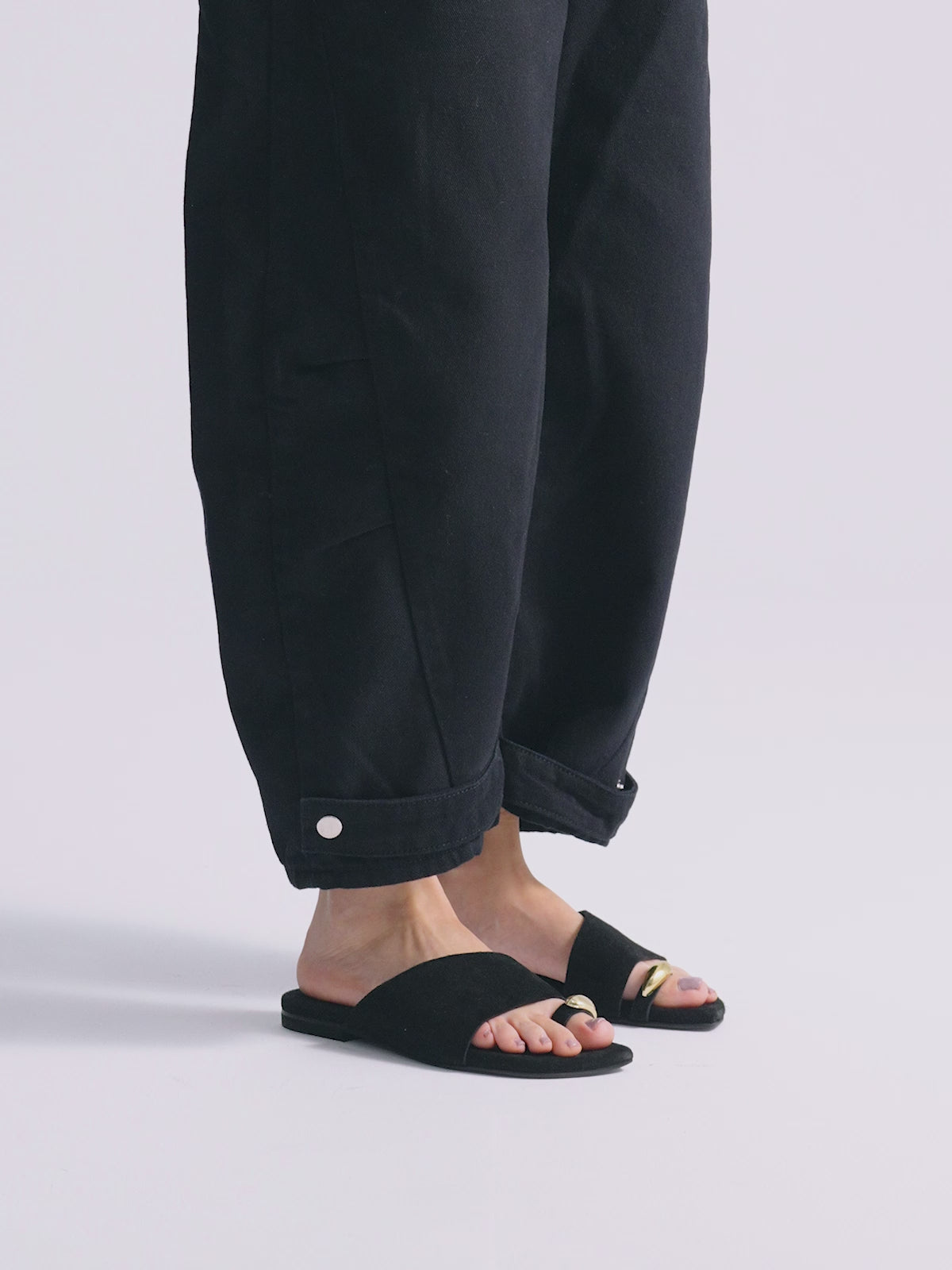 415 SUMMER SUEDE BLACK
