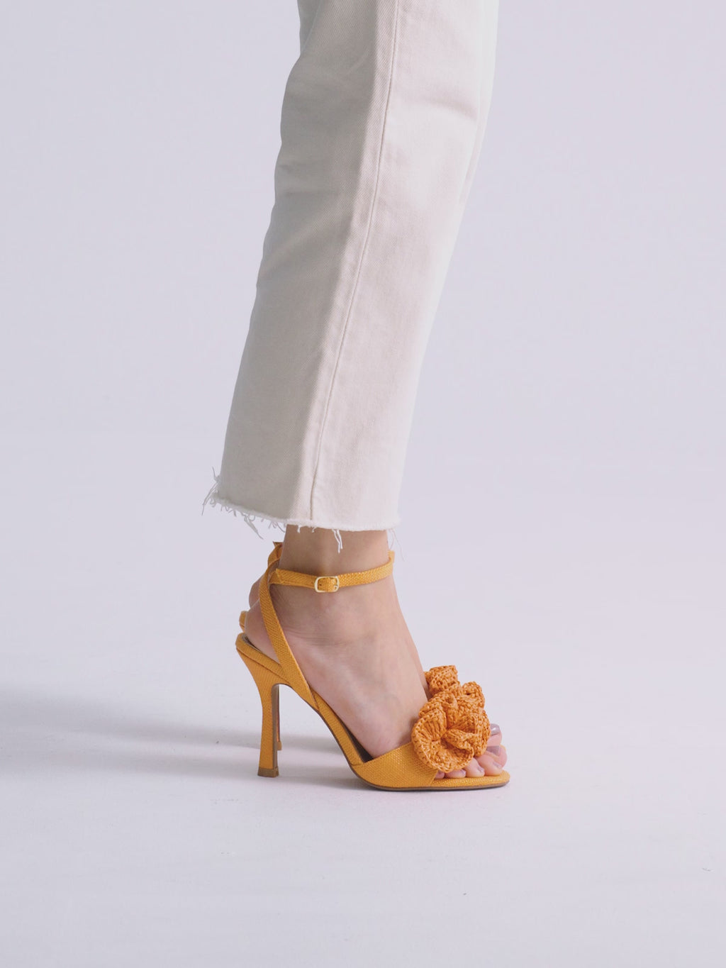 ALENA-652 RAFFIA ORANGE