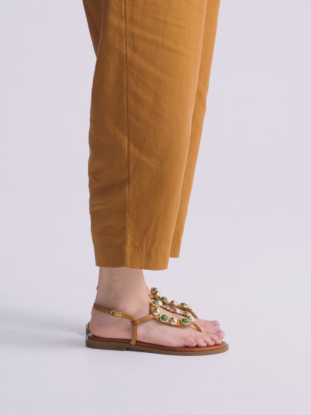 647 IRENE LEATHER TAN